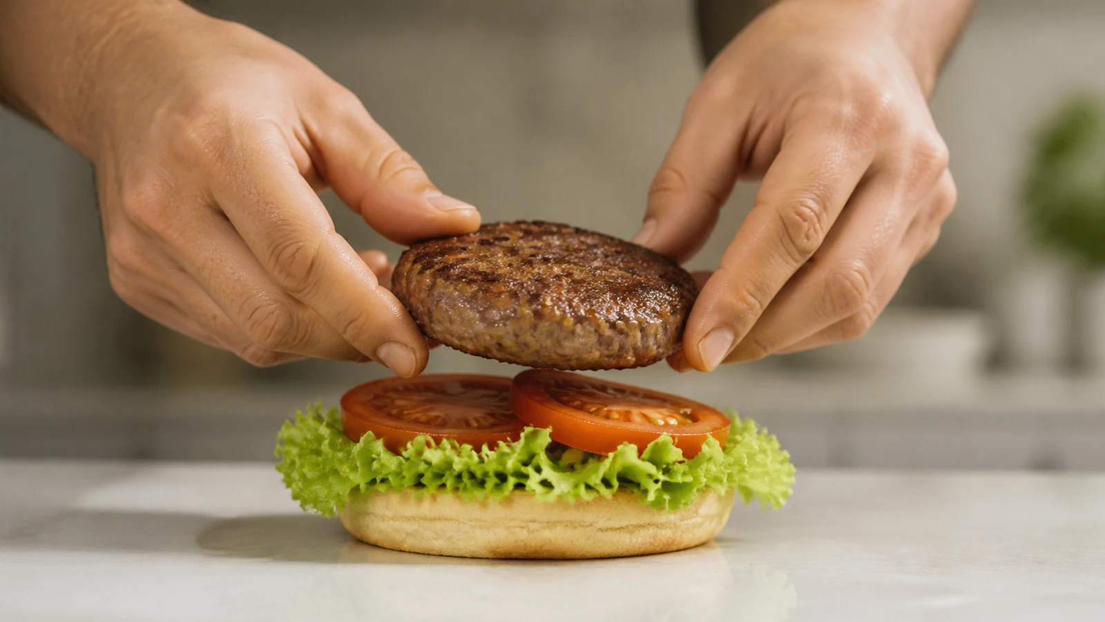 Détail cuisine lié à Composer un burger maison équilibré et gourmand
