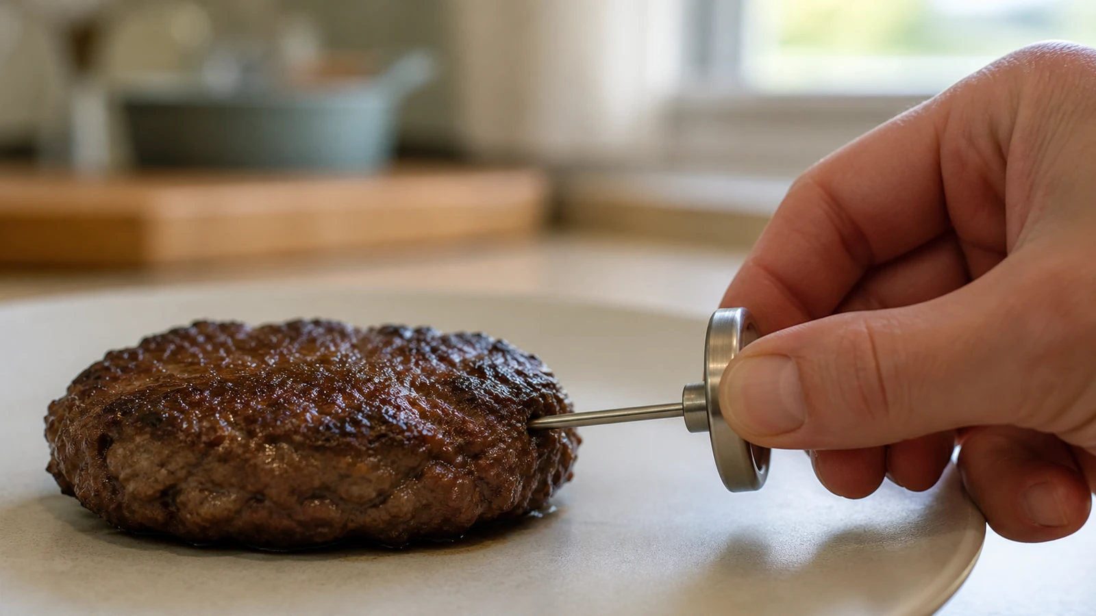 Cuisson de garnitures pour burger dans une cuisine maison