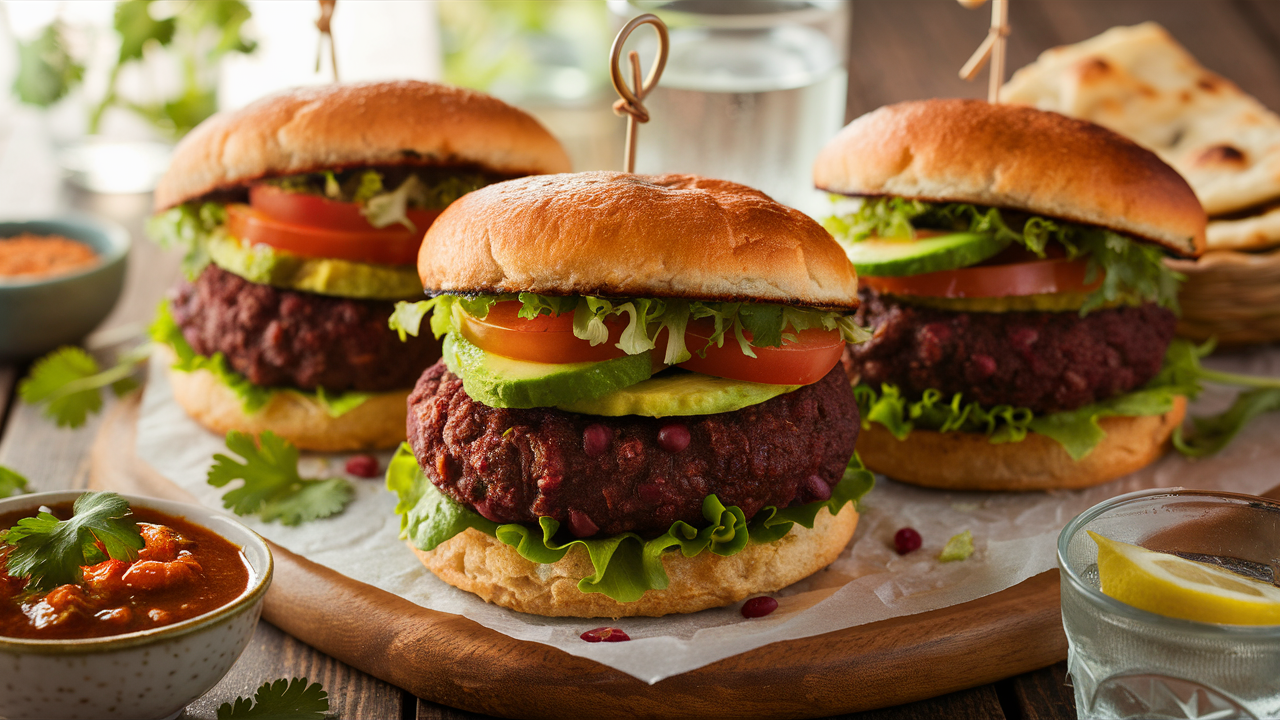 découvrez nos burgers végétariens aux haricots rouges, une délicieuse interprétation du rajma curry. savoureux, nourrissants et faciles à préparer, ces burgers apportent une touche exotique à vos repas tout en respectant votre mode de vie sain.