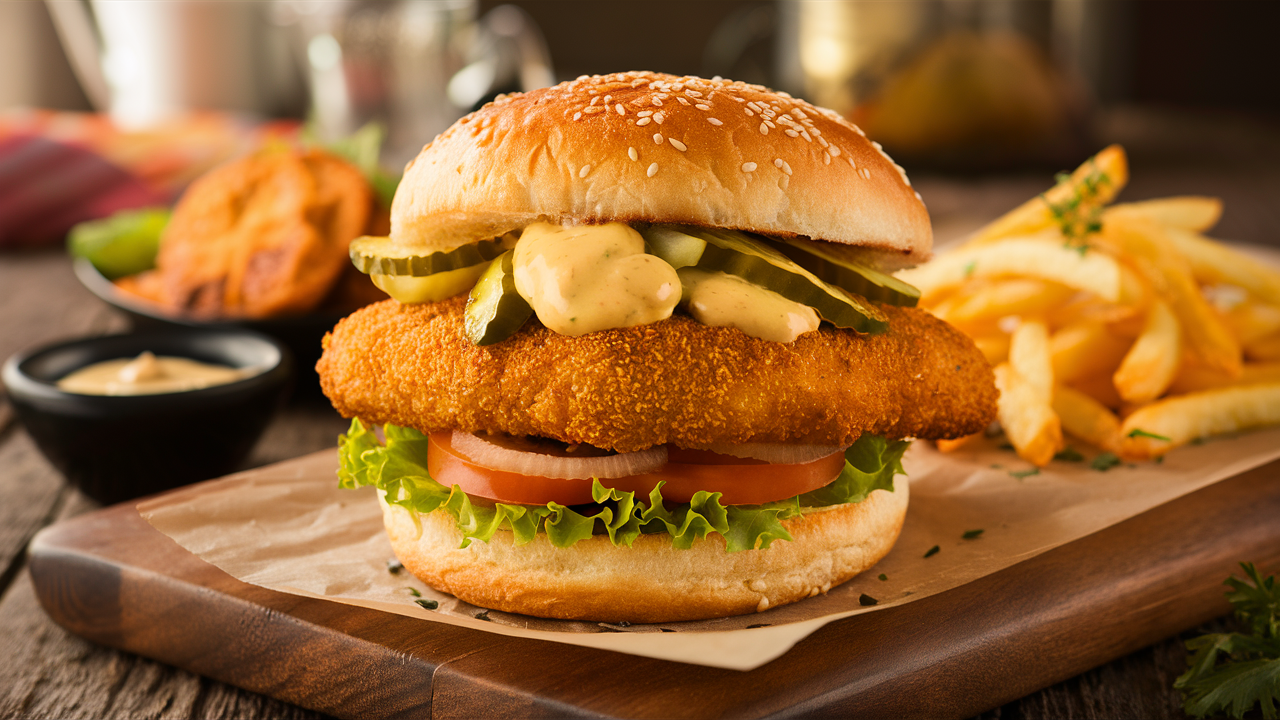 découvrez la recette irrésistible des burgers de schnitzel au poulet, une délicieuse fusion de saveurs qui allie le croustillant du schnitzel à la tendreté du poulet. parfait pour un repas savoureux et original, ce plat ravira tous les amateurs de cuisine.