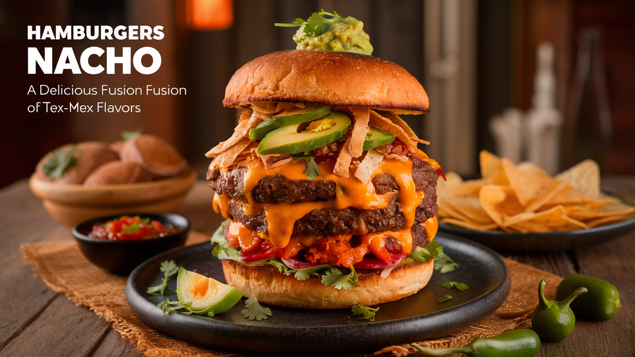 découvrez les hamburgers nacho, une savoureuse fusion de la cuisine tex-mex et du burger classique. savourez chaque bouchée avec des ingrédients frais et épicés qui éveilleront vos papilles. idéal pour les amateurs de sensations fortes et de goût authentique!