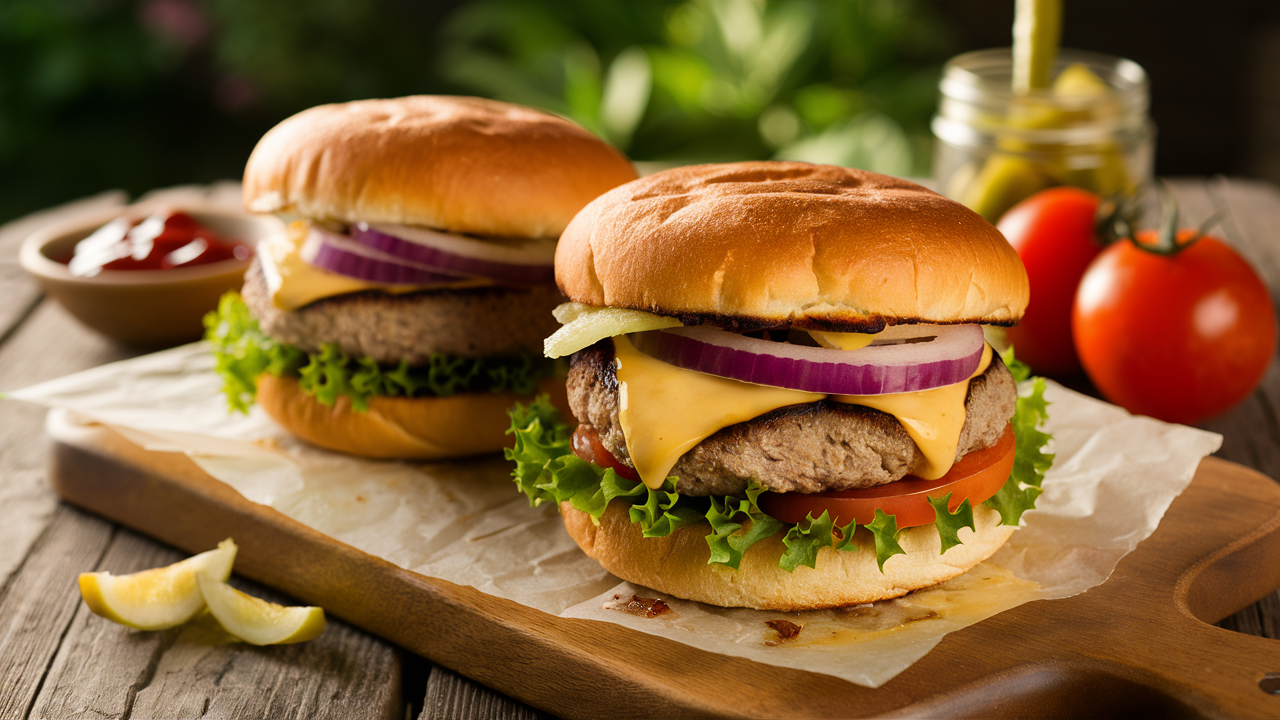 découvrez nos hamburgers de dinde simples et savoureux, une recette légère et délicieuse qui ravira vos papilles. parfaits pour un repas sain et gourmand, ces burgers sont faciles à préparer et plairont à toute la famille.