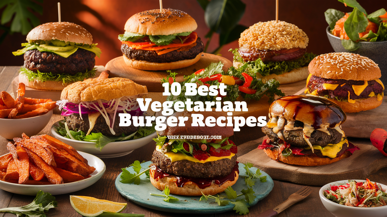 découvrez les 10 meilleures recettes de burgers végétariens qui raviront vos papilles ! que vous soyez végétalien ou simplement à la recherche d'alternatives savoureuses, ces recettes délicieuses et faciles à préparer transformeront vos repas en un vrai festin. idéales pour impressionner vos amis ou piquer votre curiosité culinaire, ne manquez pas cette sélection incontournable.