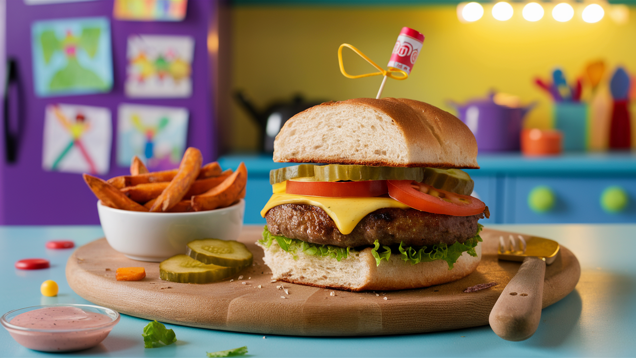 découvrez nos délicieuses recettes de burgers parfaites pour ravir les papilles des enfants ! des ingrédients sains, des saveurs variées et des présentations amusantes pour des repas qui plaisent à toute la famille.