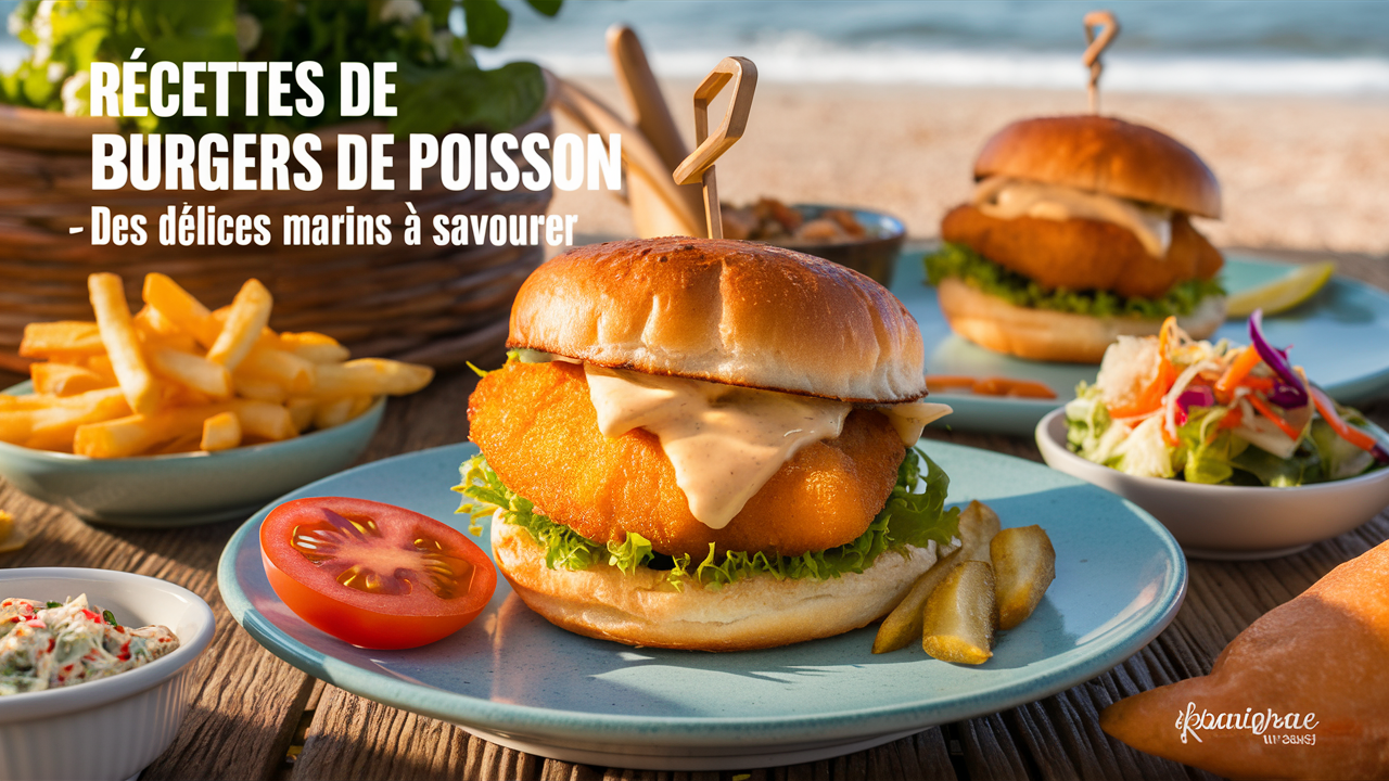 découvrez nos recettes de burgers de poisson, des délices marins à savourer qui allient saveurs fraîches et textures croustillantes. parfaites pour épater vos invités ou pour un repas rapide et délicieux, ces recettes vous feront redécouvrir les plaisirs des fruits de mer.